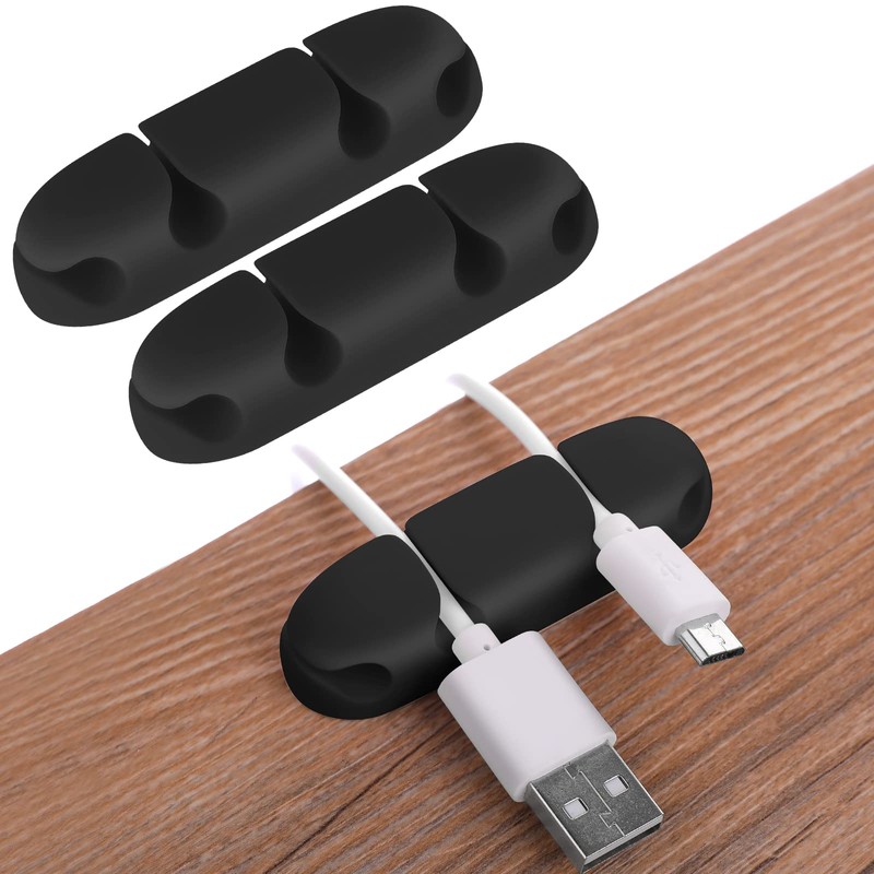 WLLHYF Cable Clips 3PCS Cord Wire Organizer Cable Management Holders