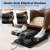 Under Desk Elliptical Machine for Senior, Quiet Motorized Leg Exerciser