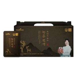 메디트리 흑염소 담은 녹용진액 30포 x 1박스 Meditree Black Goat Antler Extract 30 Pouches x 1 Box