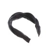VINGTAINE HK-213-GY- Twist Headband Solid, Elegant, Casual, Mature Style, Hair
