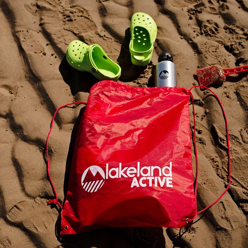 Lakeland Active Penrith Drawstring Gym Bag - Red