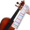 2PCS 4/4 Clear Violin Finger Guide Finger Guide Position Decal