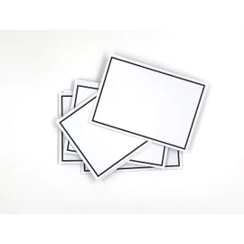 25 Sympathy Envelopes with Black Frame 189 x 120 mm Black Silk Lining Diplomat Format