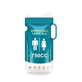 Urine bag disposable portable car mobile camping 6 pieces 10ea