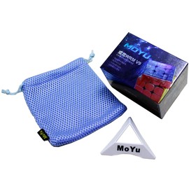 Gobus MoYu WeiLong WRM V9 3x3x3 cube Stickerless WR M V9 Magic Puzzle 3D Cube (MagLev Ball-core UV Coated Version)