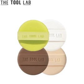 THE TOOL LAB Premium Cushion Puff 4pcs, Type:03 Best 4pcs Round