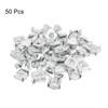 QUARKZMAN M4 x 0.7mm Cage Nut 50pcs Snap In Cage