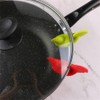 Silicone Pot Clip Spoon Rest Silicone Utensil Rest Silicone Spoon