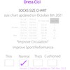 Dress Cici Blue Running Compression Socks for Men And Women,
