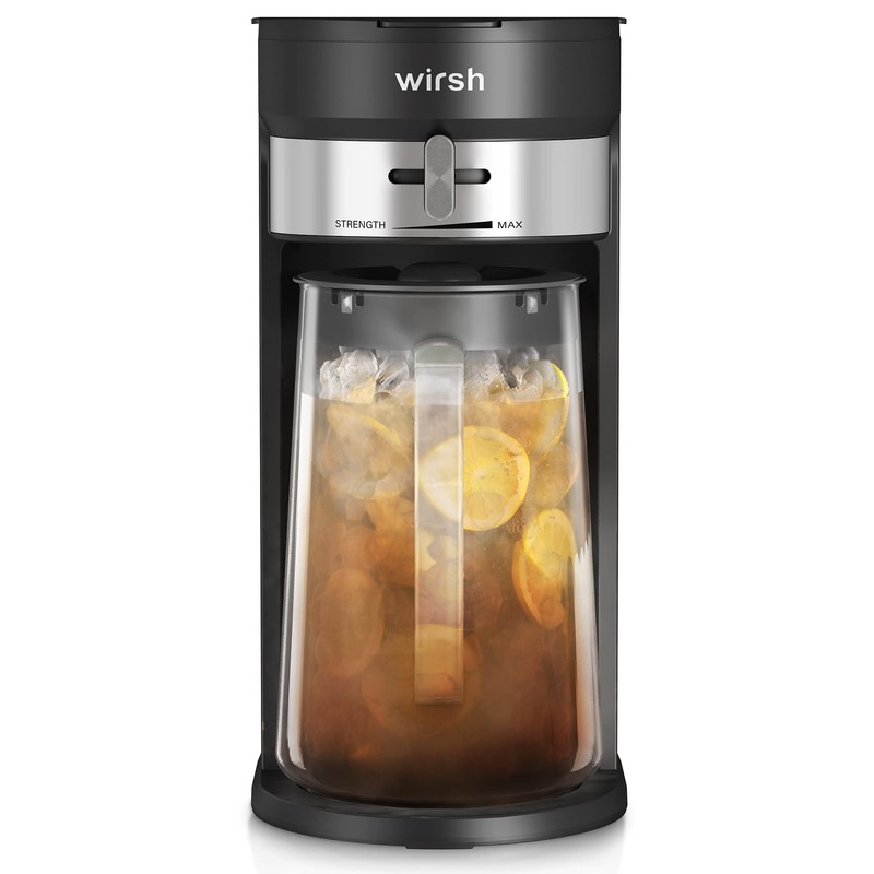 wirsh Iced Tea Maker with 3QT Pitcher, Iced Coffee Maker