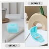 Gatuida 2pcs Portable Period Cup Storage Box Compact Dustproof Organizer