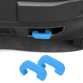Voodonala for Ford Bronco Sport Front Tow Hook Cover Car Tow Hooks Protector Compatible with Bronco Sport 2021-2024(Light Blue,2pcs)