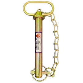 Towing Pin with Linch Pin and Chain, 1.9 x 15.2 cm - 260