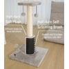 Dimaka 27" Tall Cat Scratching Post,Claw Scratcher with Sisal Rope