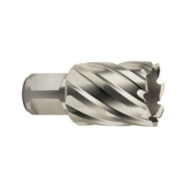 Slugger by Fein HSS Annular Cutter with Pilot Pin for Precision Drilling - High-Durability Steel, 1" Cutting Depth, 1" Bore Diameter, 3/4" Straight Shank - 63134254041