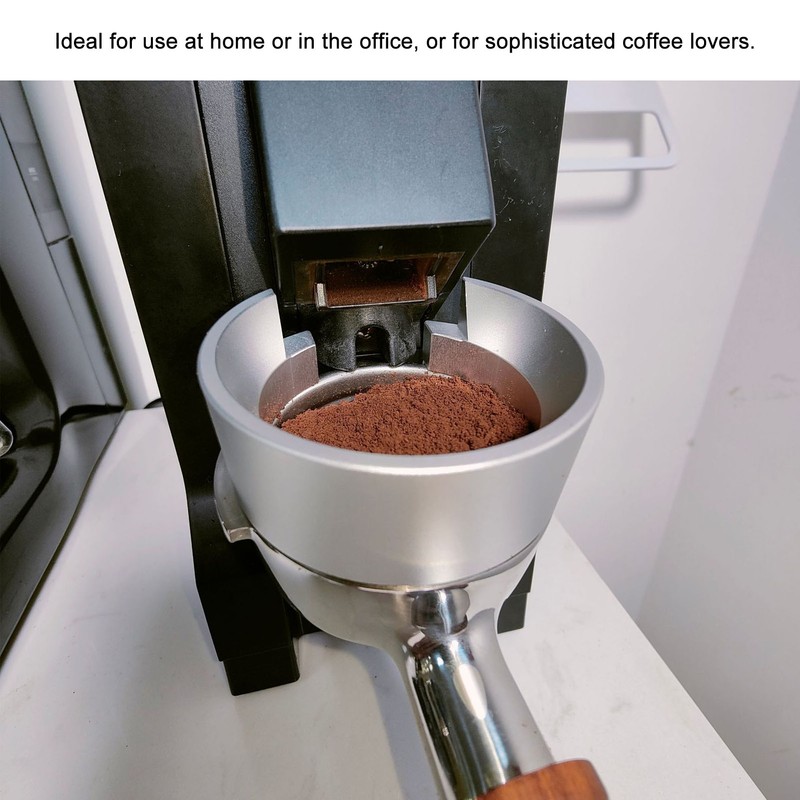 58mm Coffee Dosing Funnel Aluminum Coffee Machine Coffee Dosing Ring