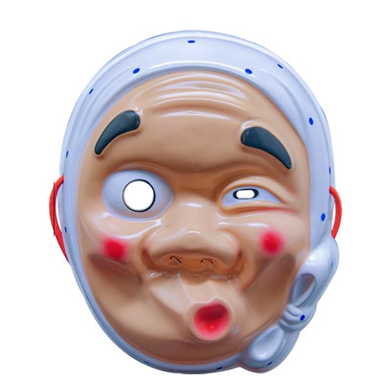 [Electric Circus] 【3枚セット】 お面 ひょっとこ SNS映え ネタ作りに コスプレ 半面タイプ お祭り