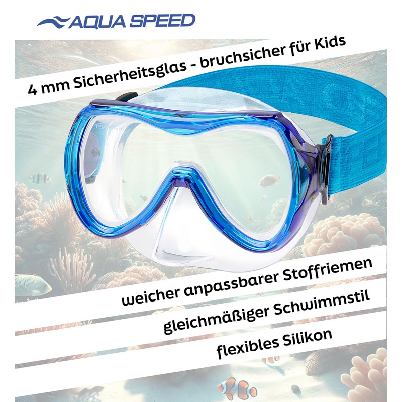 Aqua Speed Alize FS Diving Goggles for Children | Diving