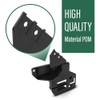 LQI Front Bumper Mount Bracket Black Compatible with Land Rover