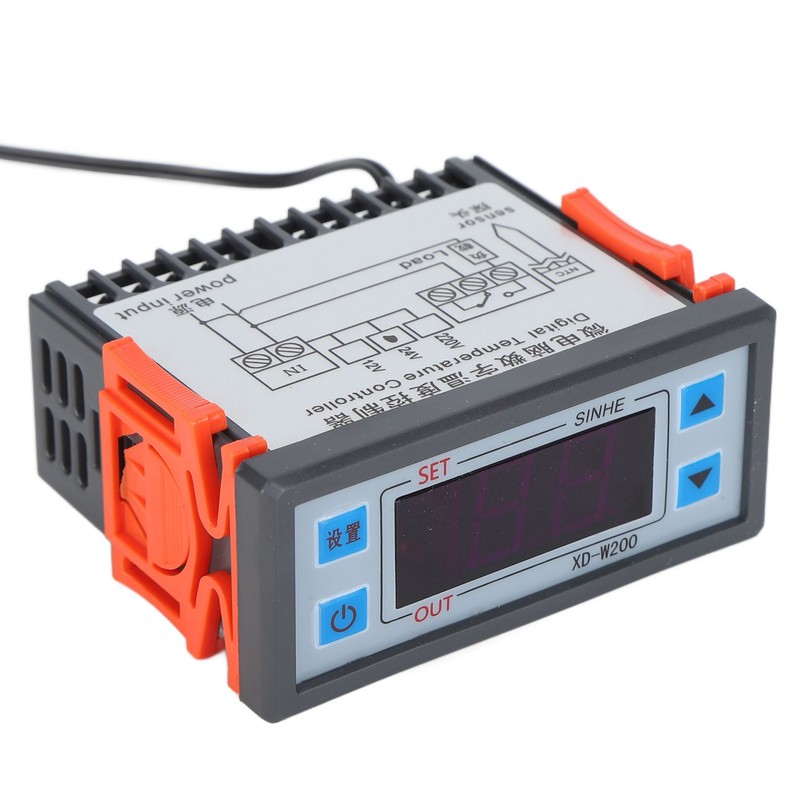 Digital Temperature Controller Intelligent Heating Cooling Control Switch for Homebrewing