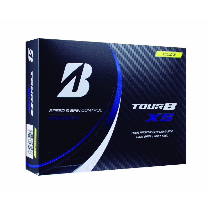Bridgestone Tour B XS Golf Balls, 2022 Model, 12 Balls