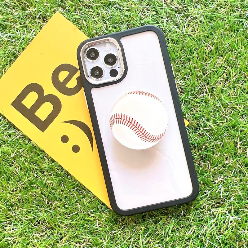 Smartphone Grip, Korean Baseball, Baseball, Baseball, Simple, Cute, Stylish, Smartphone