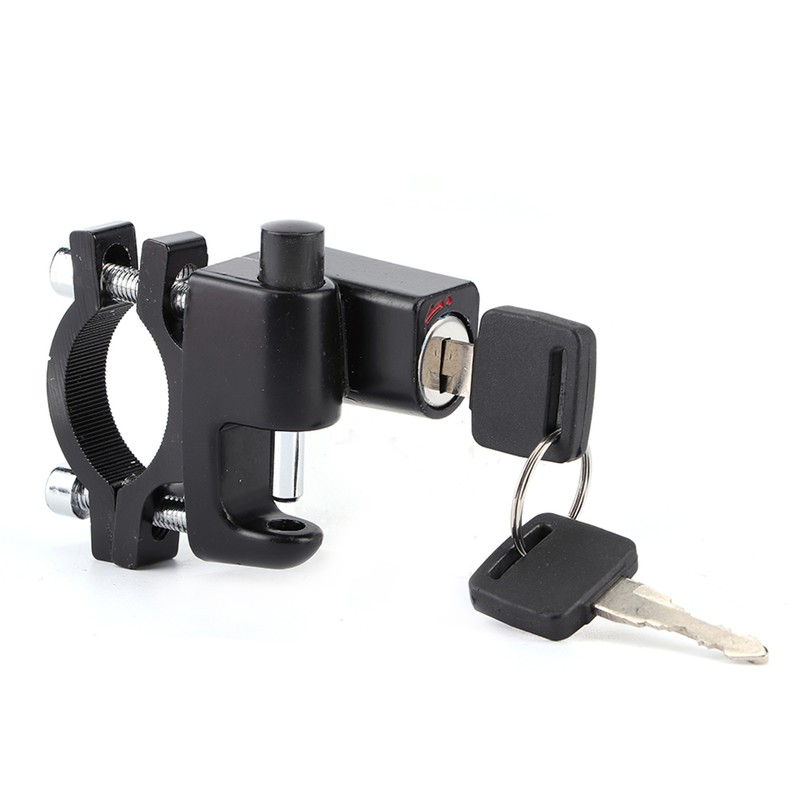 AntiTheft Universal Motorcycles Helmet Lock MultiFunctional Waterproof Fixed Lock Reminder