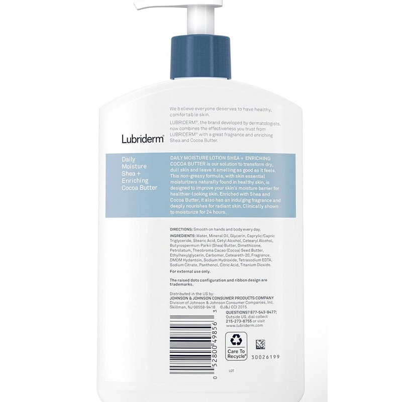 LUBRIDERM Lubridem Daily Moisture Body Lotion With Shea + Enriched