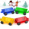 Magnetic Tiles Cars Construction Set: Magnet Bricks Truck Kit Toy
