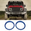 Pair of Exterior Turn Signal Light Ring Trim Fits for