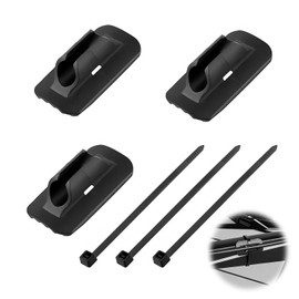 EsiFare Bicycle Brake Wire, Set of 3, Road Bike, Brake, Shift Wire, Car Receiver Wire, Cable Guide, Fixing Tie, Cable Line, Bicycle Accessories, Cable Clamp, Buckle