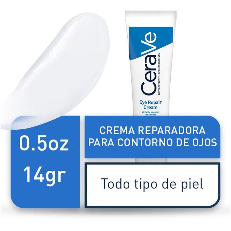 Crema Reparadora Cerave Contorno Ojos Niacinamida