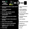 SEALFIT ElectroGreens - USDA Organic Greens Superfood + Electrolytes Powder.