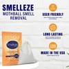 SMELLEZE Reusable Mothball Smell Remover & Odor Eliminator – Eliminate