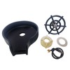 High Pressure Cup Washers Stainless Steel Automatic Sink Cup Rinser