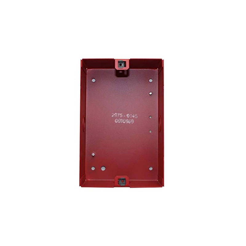 Simplex 2975-9145 Fire Alarm Red Mount Mounting Back Box Enclosure