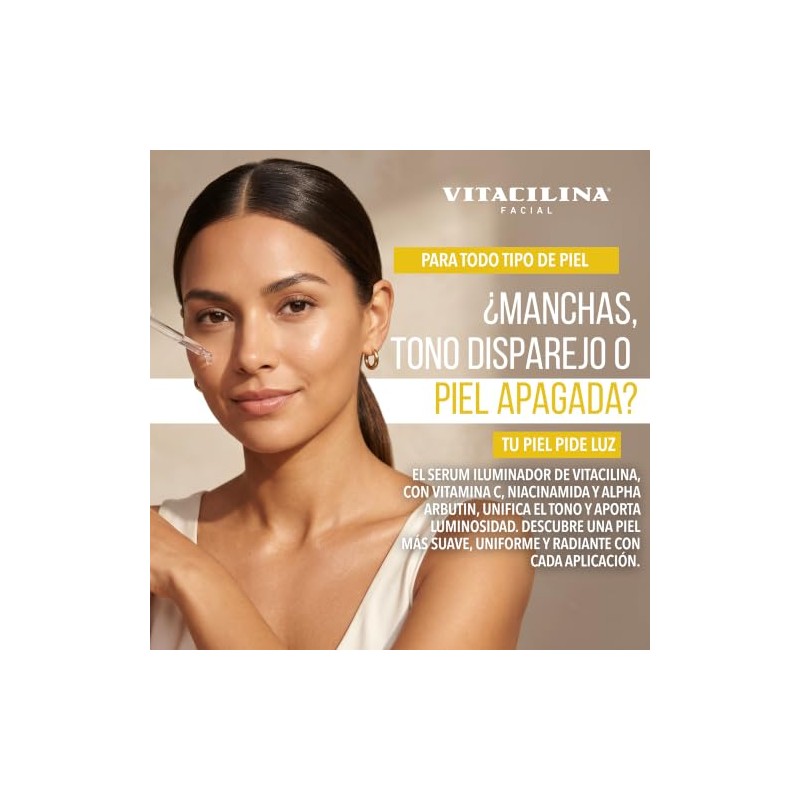 Vitacilina Serum Iluminador │ Vit. C + Niacinamida + Alpha