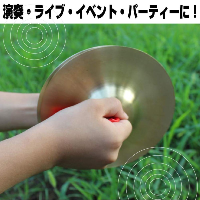 ZERONOWA Mini Cymbal Hand Cymbal Musical Instrument Rhythm for Kids
