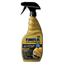 Rain-X PRO 620179 Graphene Exterior Detailer Spray, 16oz - Graphene Shield Technology Gently Removes Light Contaminants and Dirt, Enhances Gloss and Shine