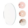Healeved 20pcs Small Round Glass Mirrors Circle Glass Mirrors Tiles