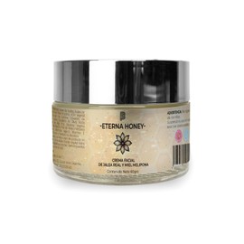 Crema Facial - Hidratante - Nutre - Humectante - Miel de Abeja - Extracto de Romero - Vitamina E - De uso externo - 60g - Eterna Honey - Beauty Freedom - Rápida Absorción - Hecho en México