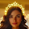 Light Up Star Headband Rhinestone LED Headbands Glow Party Hair