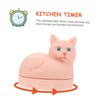 MAGICLULU 1pc Cartoon Cat Shape Mechanical Timer Wind up Kitchen