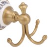 Wall Mounted Bathroom Coat Hook Beautiful Decorative Elegant Clothing Robe