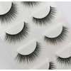 4 Pairs 3D Mink Eyelashes Makeup Natural False Eyelashes Long