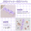 happykau Sticker Pad 3 Holes Mini Binder 4 Pages Inside