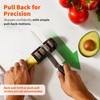 IMUSA Knife Sharpener – Kitchen Knife Sharpener with 3-Stage Stainless