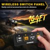 Bumbee 4 Gang Wireless Switch Panel, 60A High Power Relay