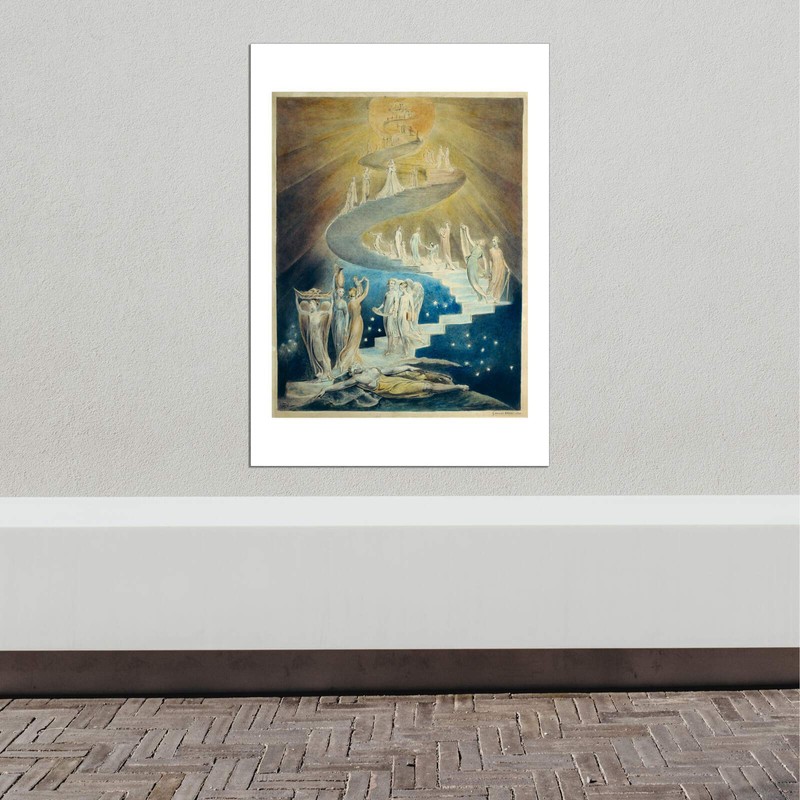 Spiffing Prints William Blake - Jacobs Ladder - Small -