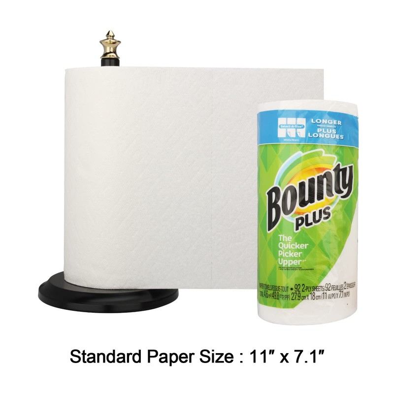 Akicon Paper Towel Holder Stand for Kitchen Countertop & Dining